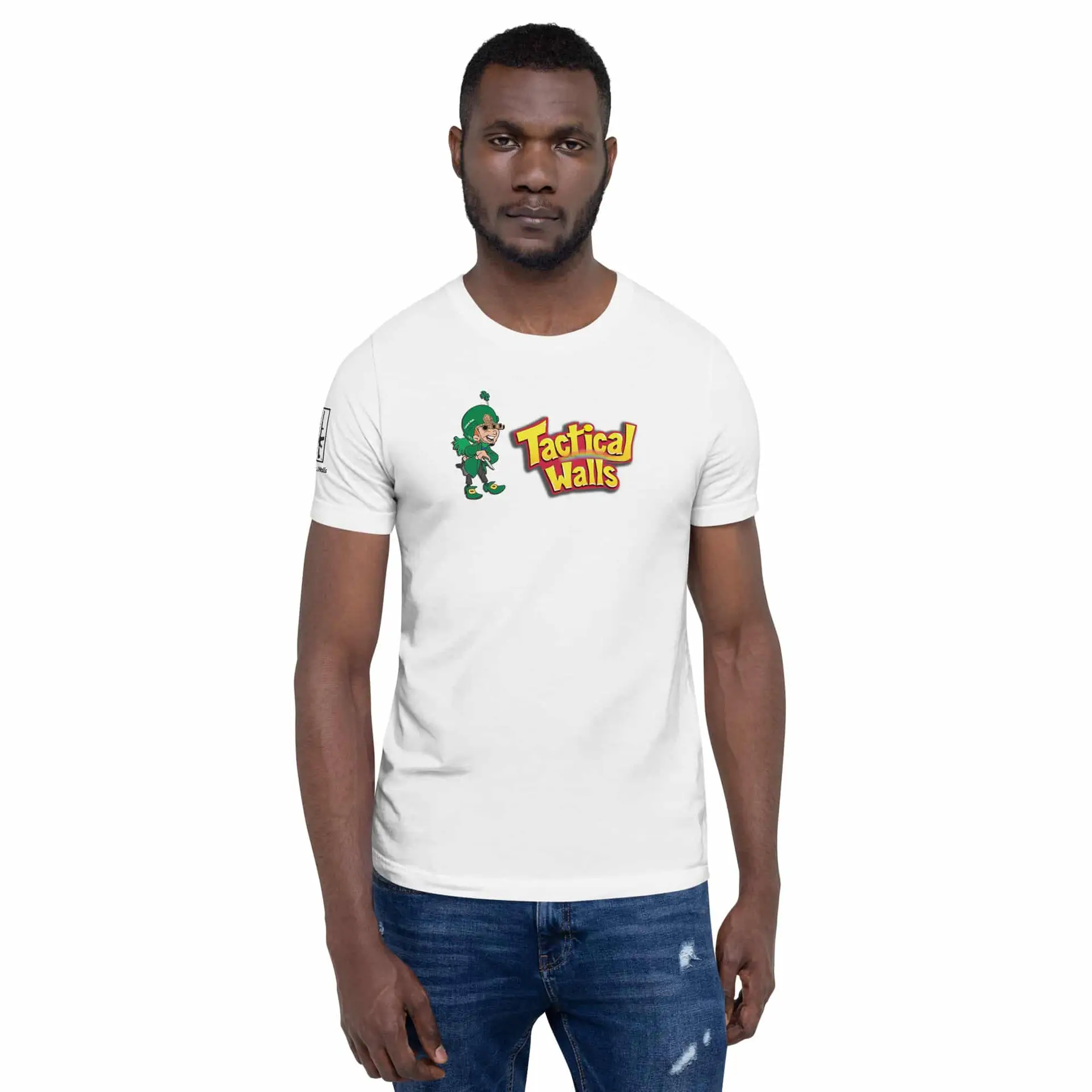 Tactical Lucky Charm Lucky charm t-shirt product on model