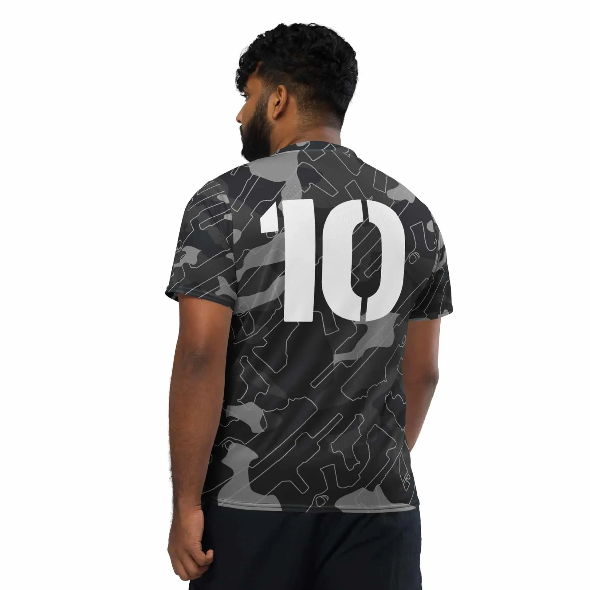 Camo Tactical Jersey Jersey Grey
