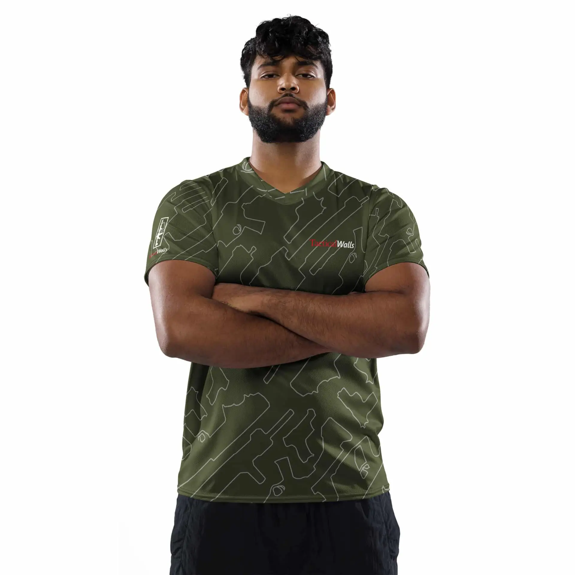 Army Tactical Jersey Jersey Olive Green