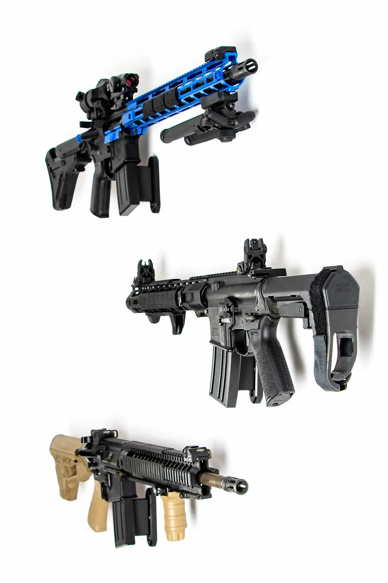 ModWall Nano Rifle Hangers Direct to Wall