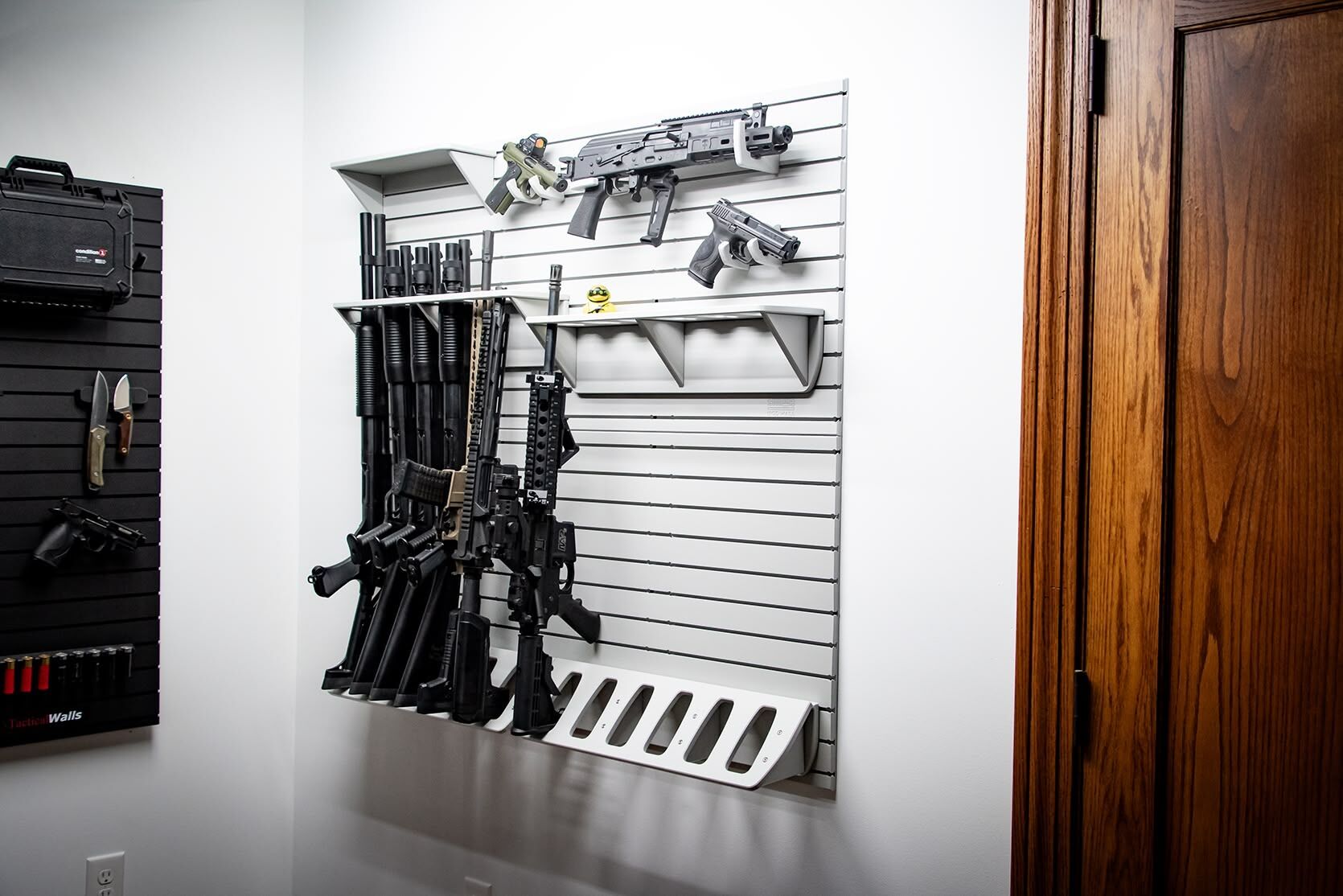 ModWall Grey Vertical Six Rifle Rack Grey Vertical Six Rifle Rack