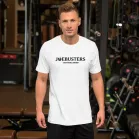 JoeBusters Model wearing a joebusters t-shirt