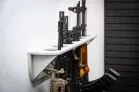 ModWall Grey Vertical Six Rifle Rack 6 Rifles Gun Rack Wall