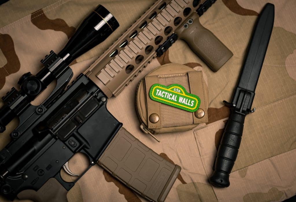 Morale Patches Tactical Walls