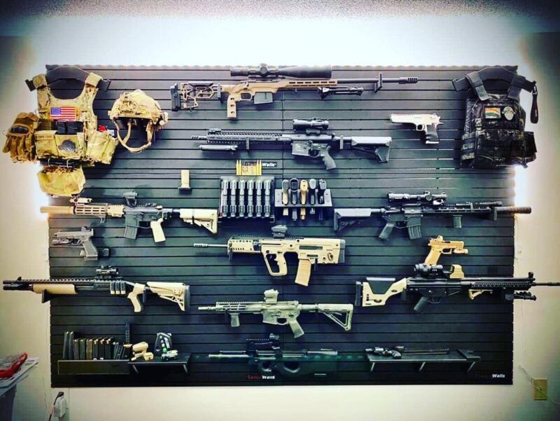 Big ModWall with Firearms, Gear, and Ammo