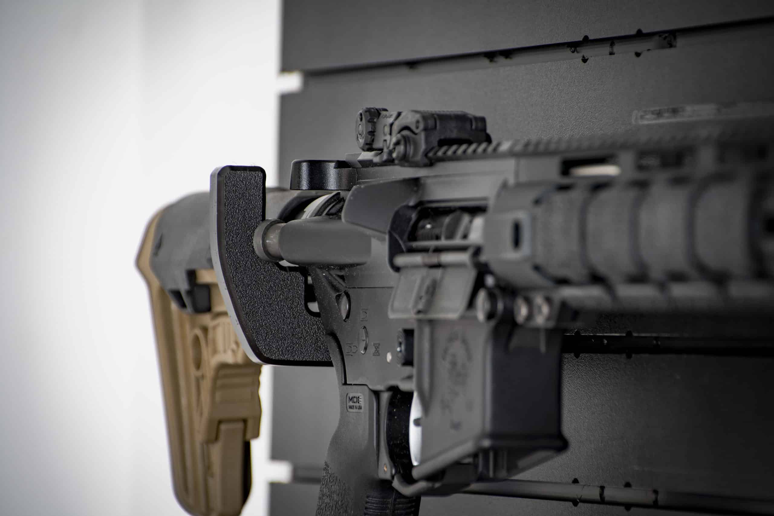 Horizontal Wall Mount Gun Rack | Rifle/Shotgun Holder | Tactical Walls