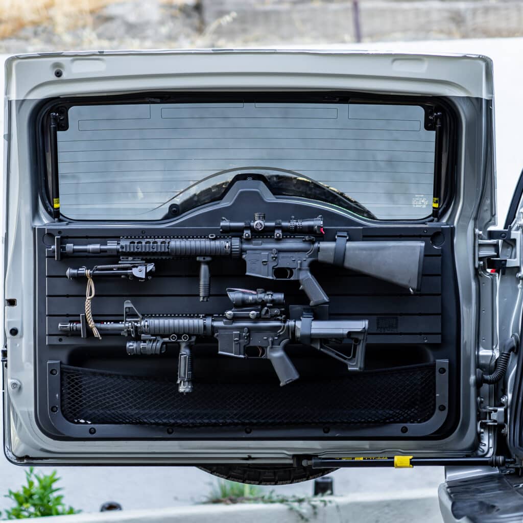 Toyota FJ Cruiser Storage Package Vehicle Firearm Storage Tactical
