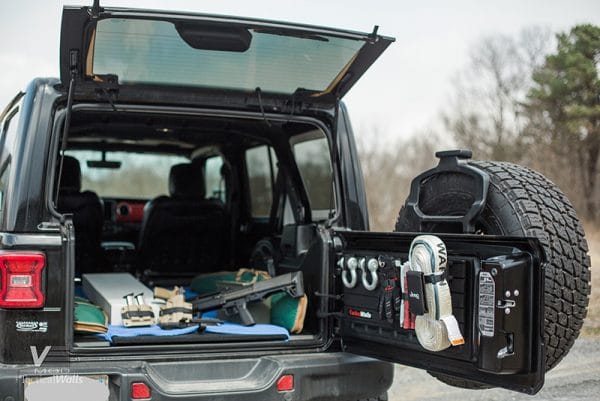 Jeep Wrangler Tactical Accessories Storage | Gun Mount | Tactical Walls