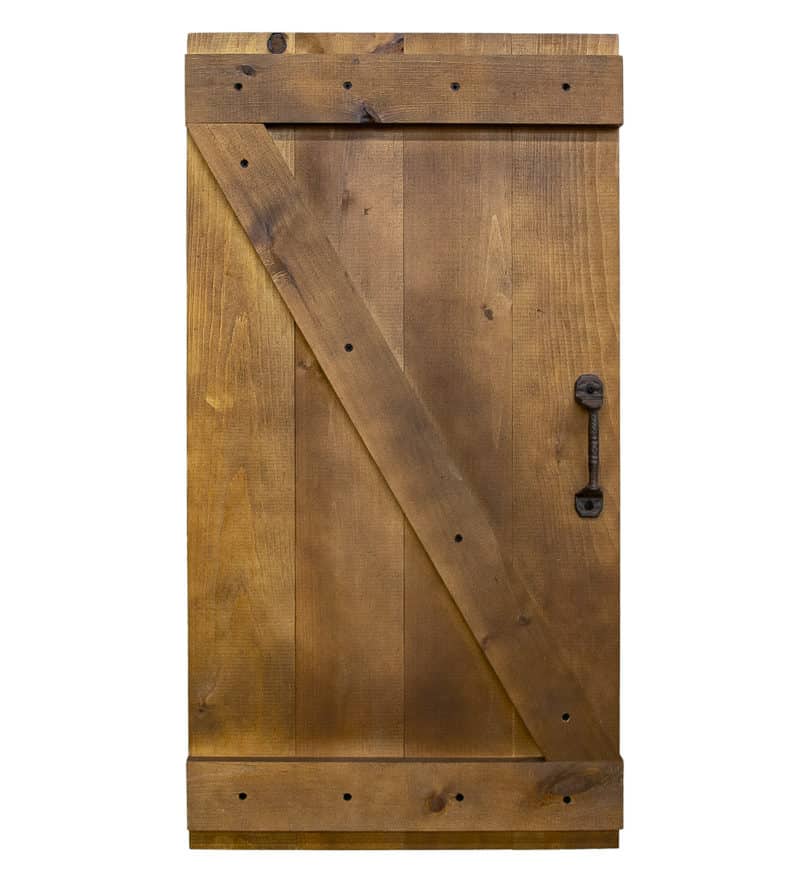 Mini Barn Door Concealment