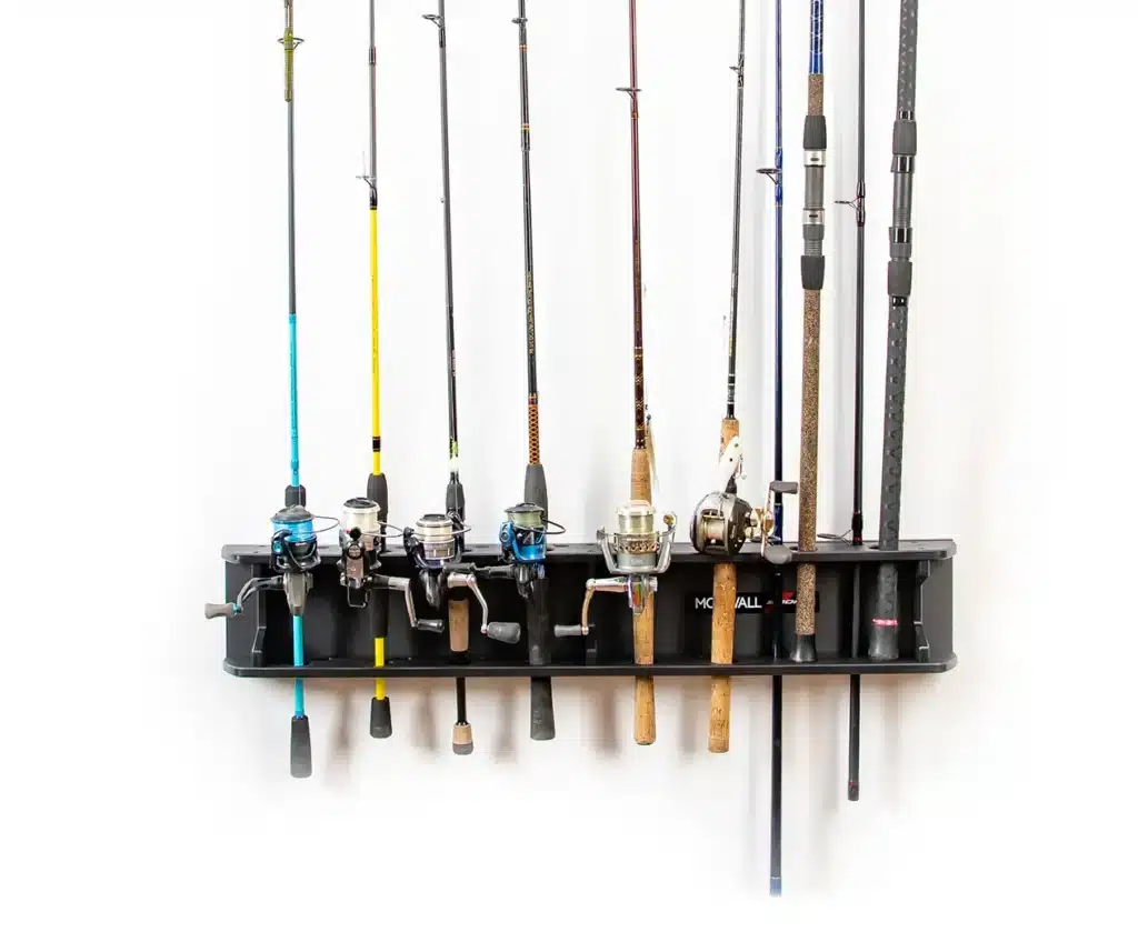 MWS Fishing Rack ModWall Sport fishing rack wall mount for fishing gear