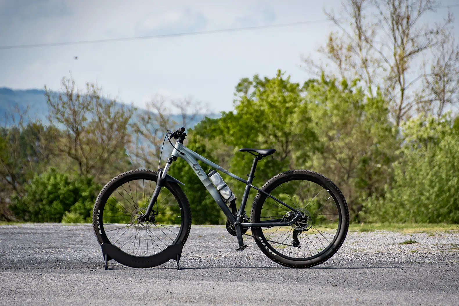 ModWall Sport Bike Stand Bike storage rack for garage stabilizing a road bike