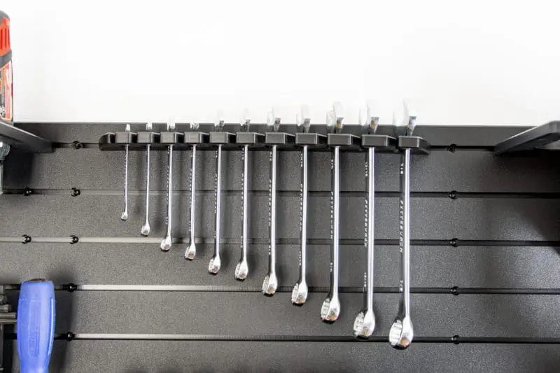 simple system of tool and instrument racks