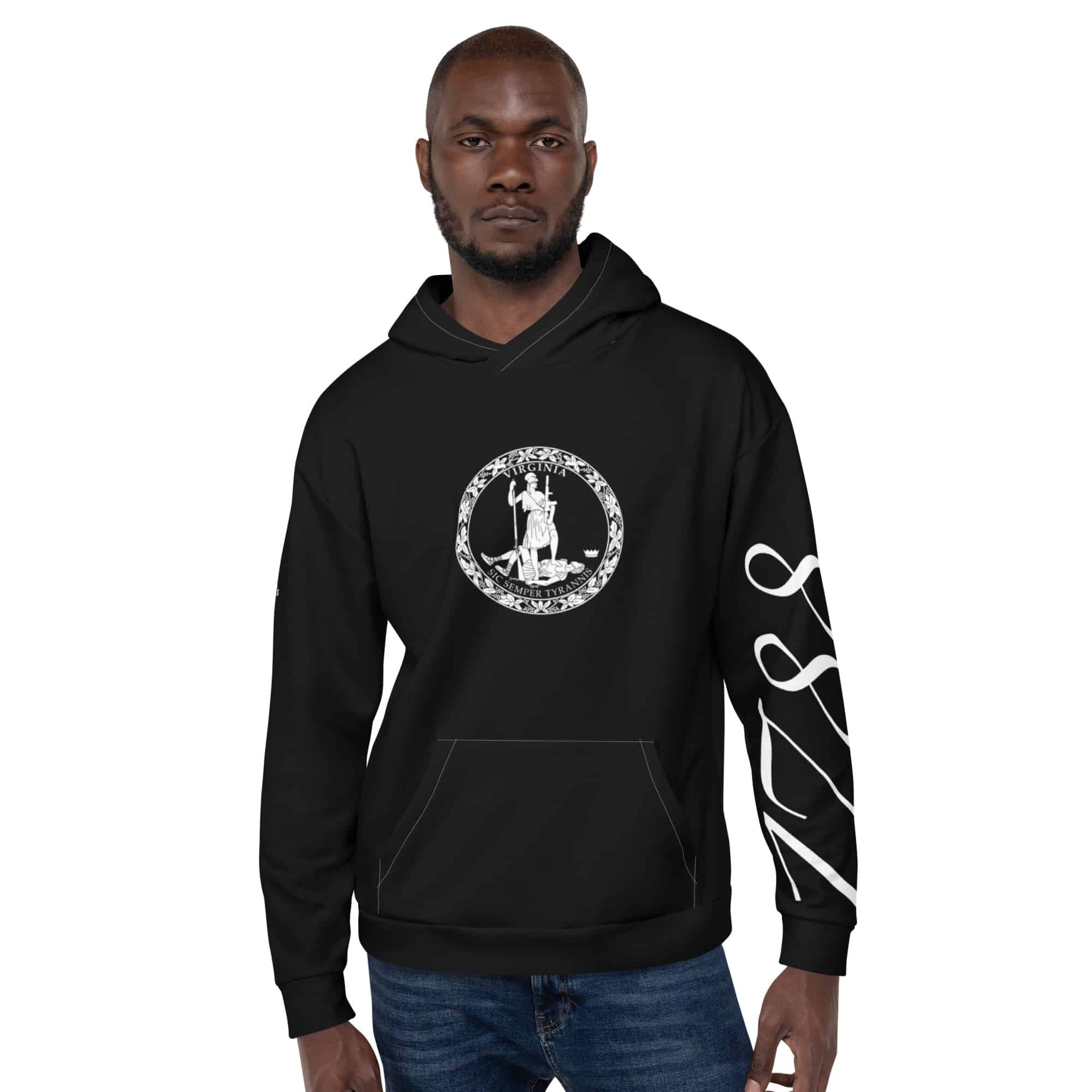 Black 1788 Virginia Hoodie | Tactical Walls