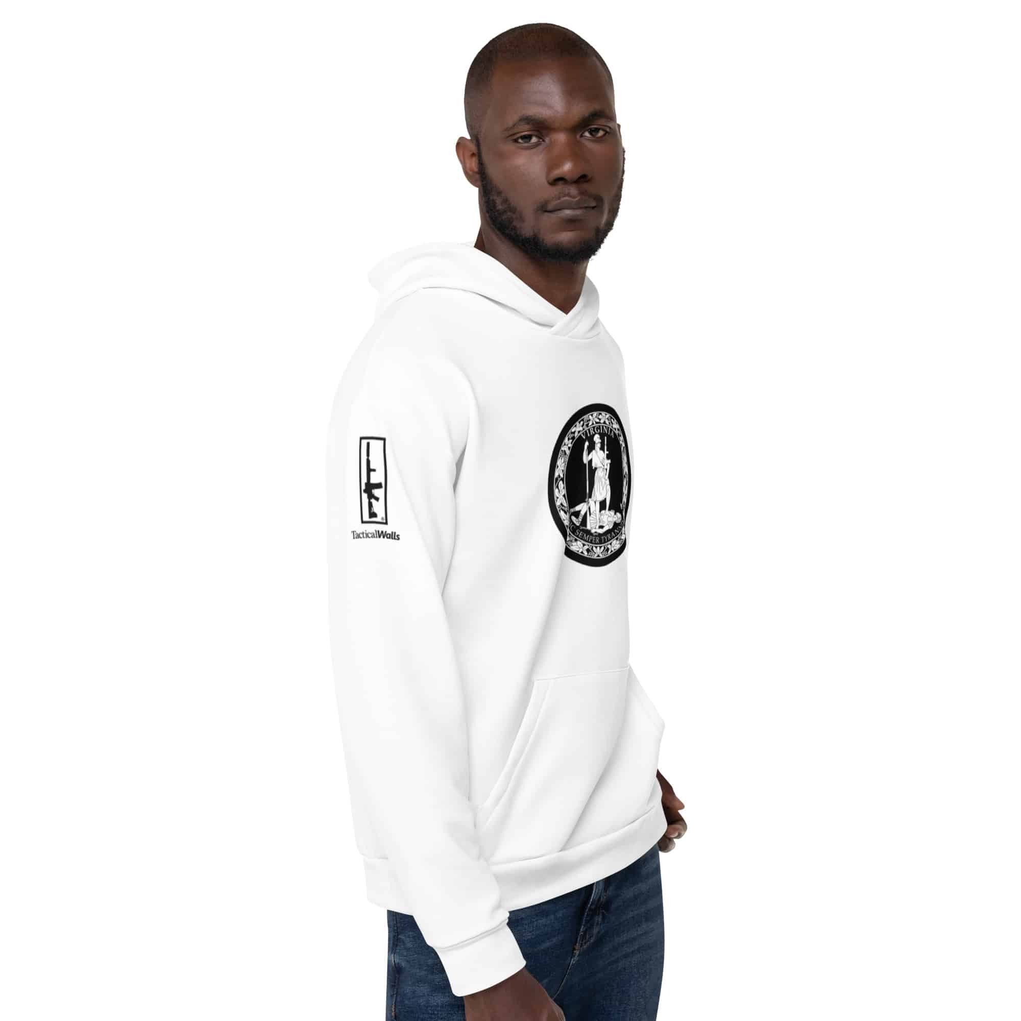 White 1788 Virginia Hoodie Tactical Walls