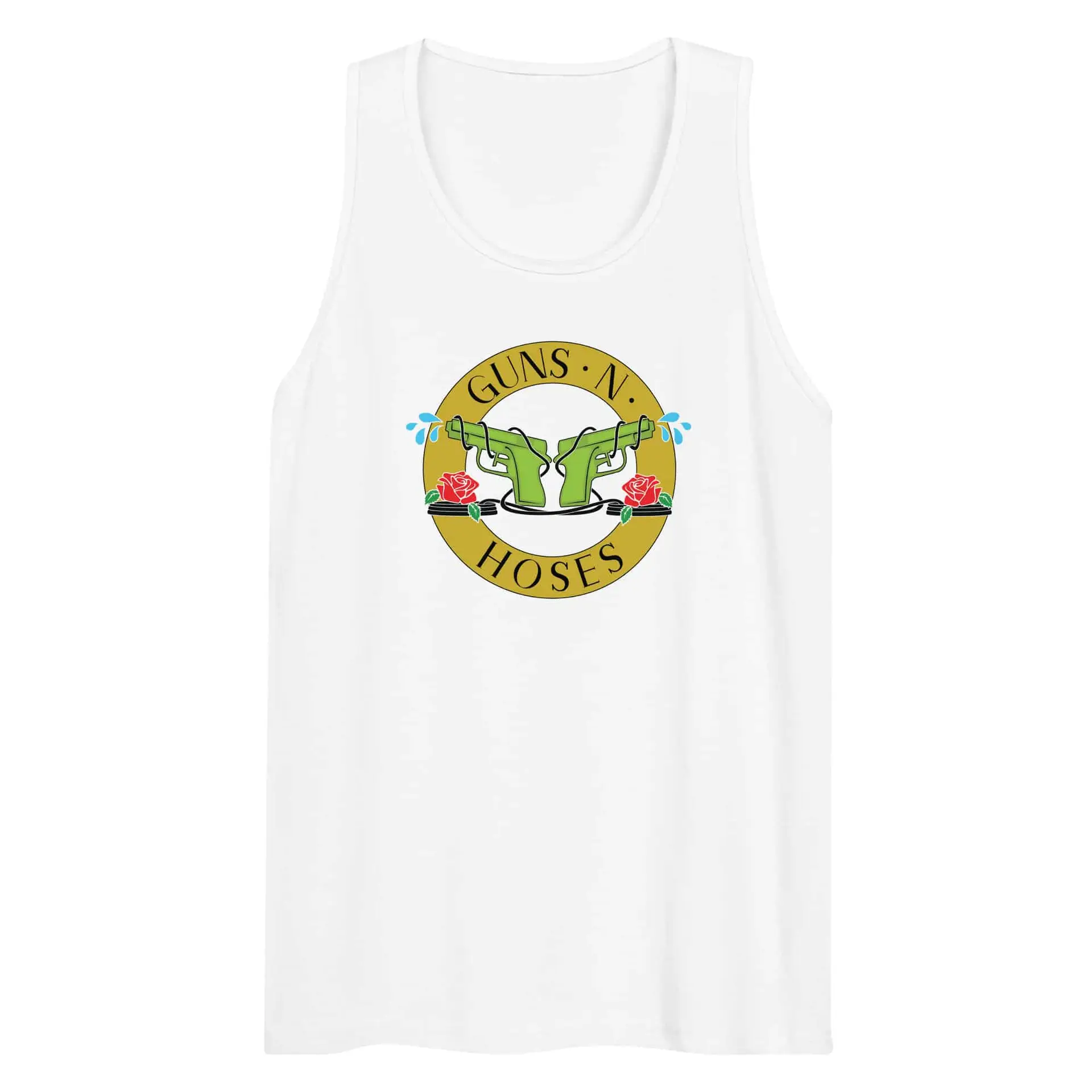 Guns N Hoses Tank Top – White tshirt
