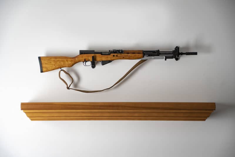 SKS Firearm Concealment Shelf