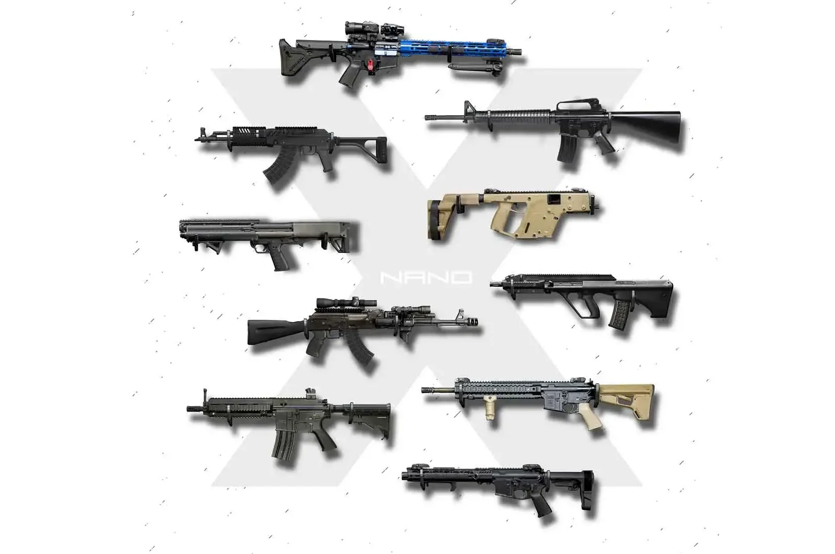 ModWall Nano X Nano Wall Mount Gun Holder