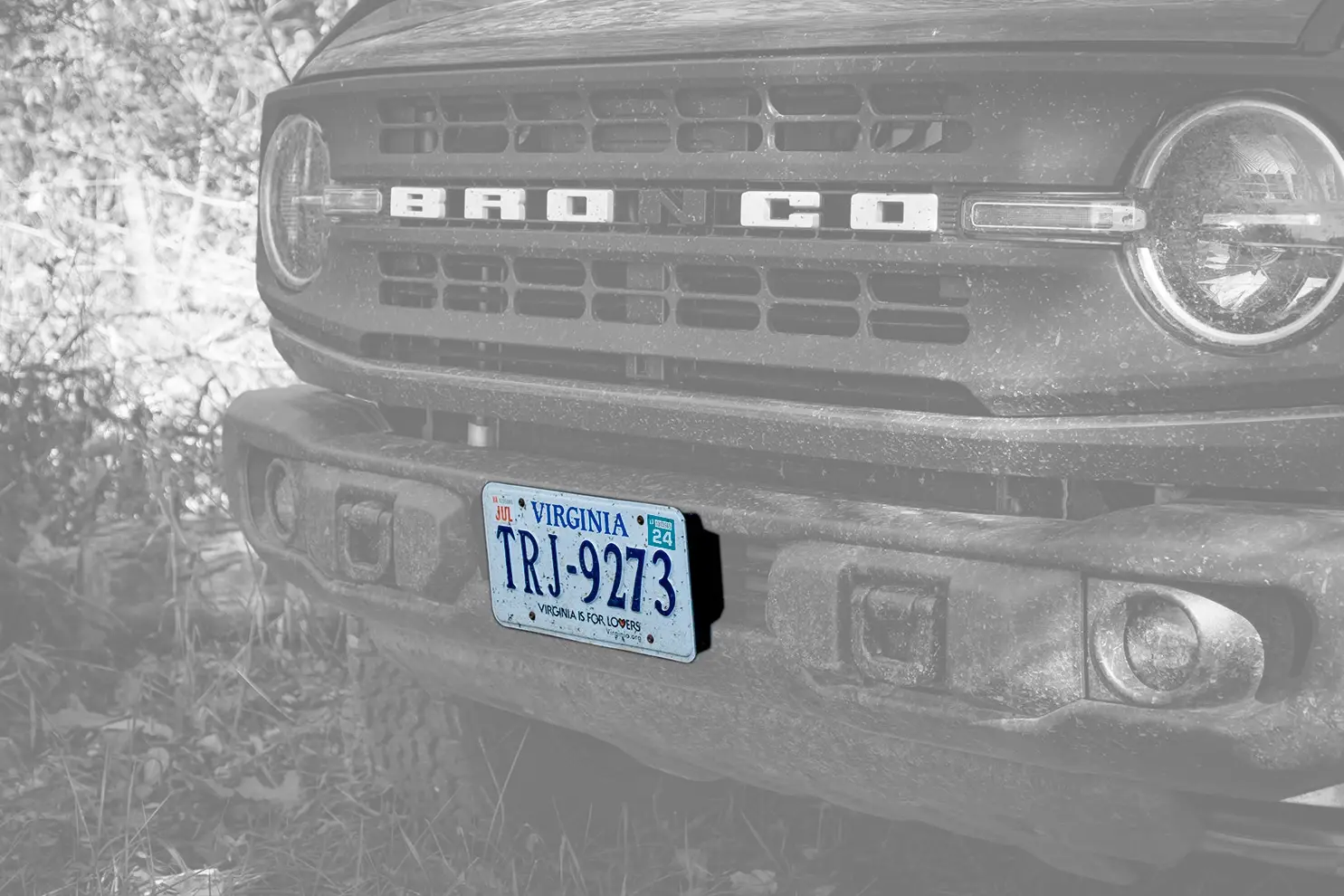 VMod Bronco Magnetic Plate Mount Vmod Ford Bronco