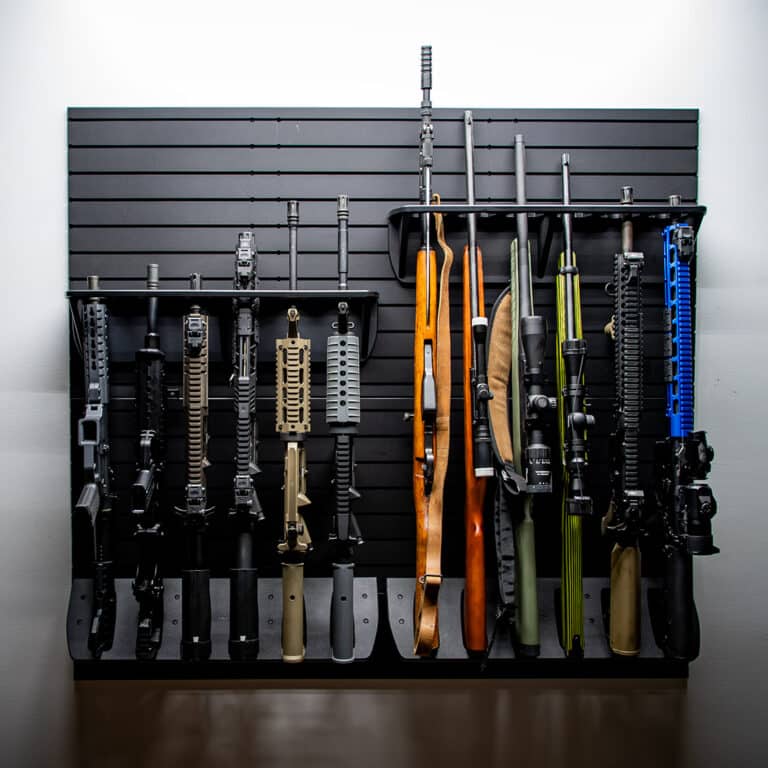 Vertical Rifle Gun Rack Wall Mounted Gun Storage Tactical Walls