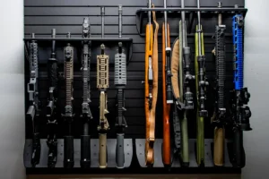 Hold up to 6 long guns/rifles/pistols.