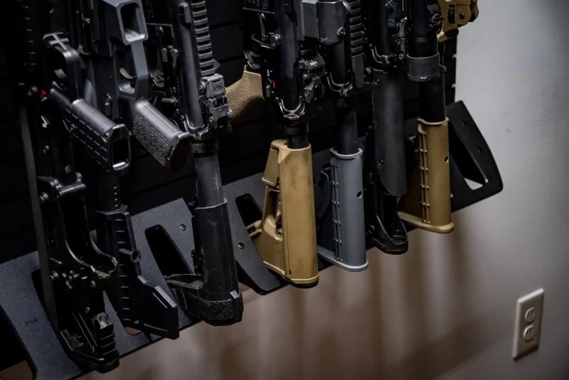 Vertical Multi Rifle Rack