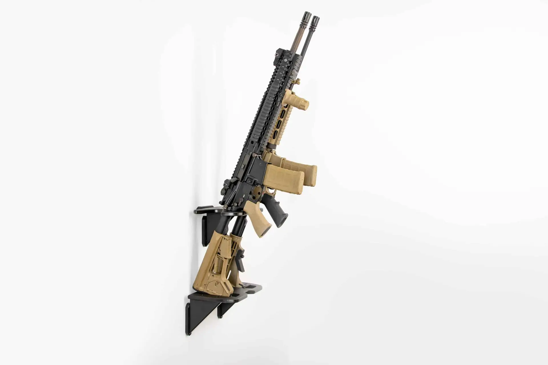 ModWall Vertical Dual Rifle Rack Tactical Walls