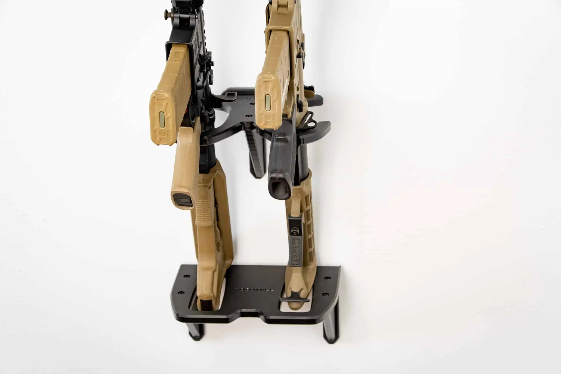 ModWall Vertical Dual Rifle Rack ModWall Vertical Two Rifle Rack Direct to Wall