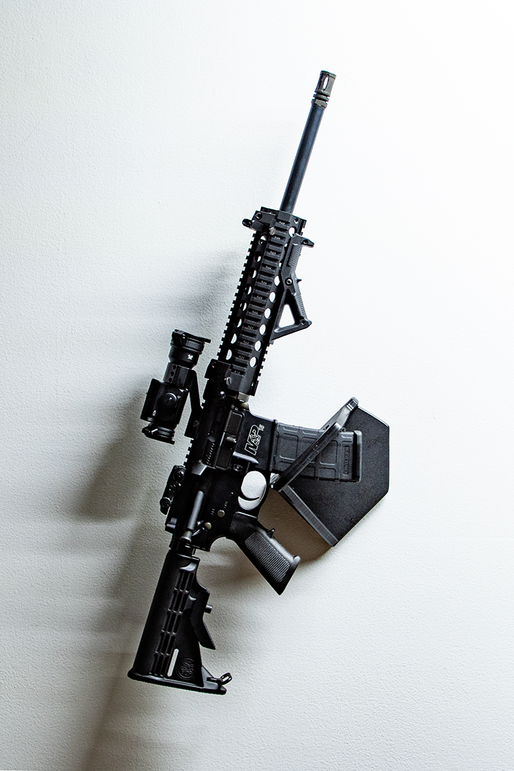 ModWall Vertical Rifle Rack