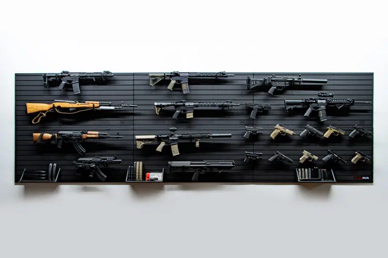 modwall display store 21 gun wall