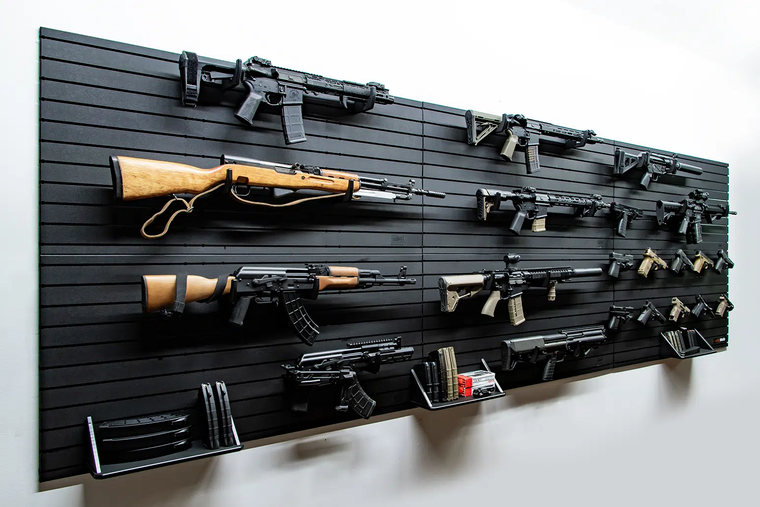 21 Gun Package modwall display store 21 gun wall