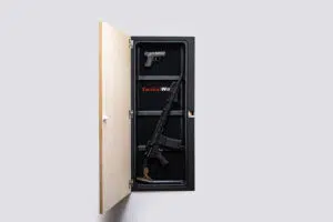 In-wall storage unit