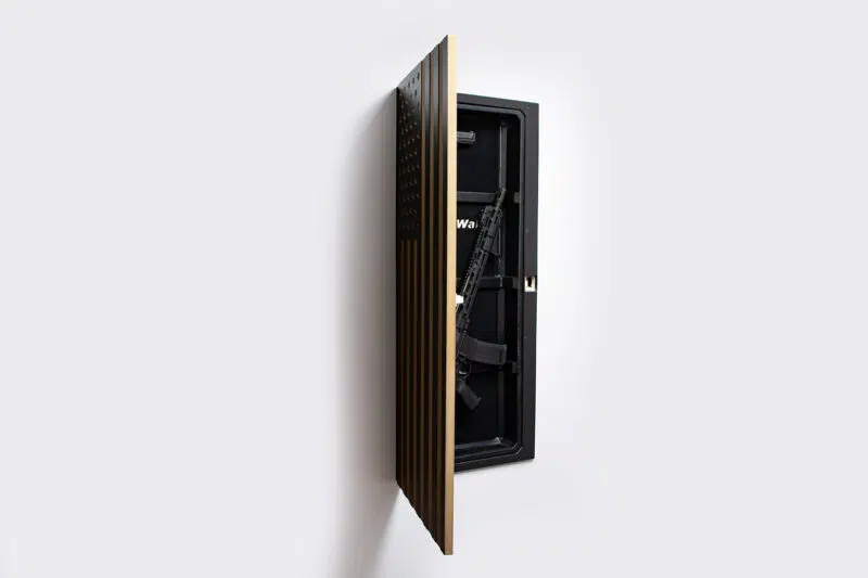 In-wall storage unit