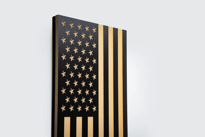Flag Hidden Gun Compartment