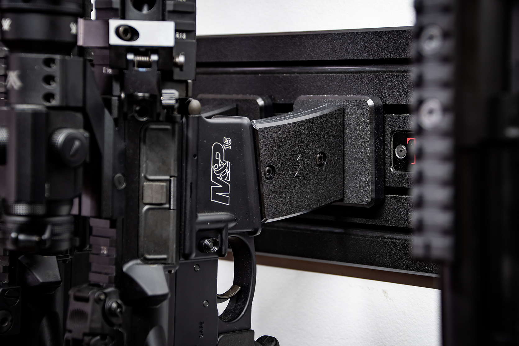 ModWall Vertical Rifle Hangers vertical rifle hanger