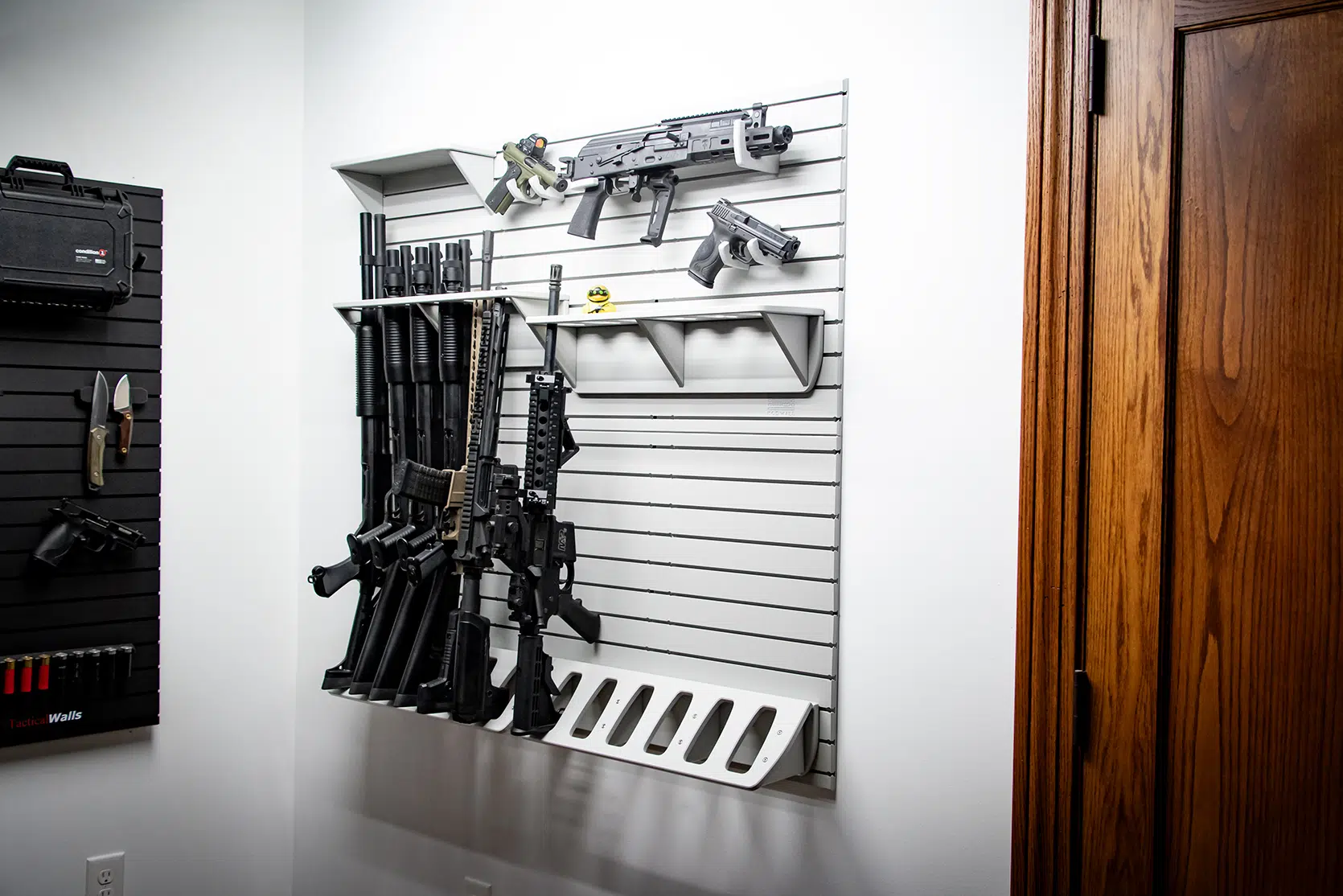 ModWall Grey Vertical Six Rifle Rack Grey Vertical Six Rifle Rack