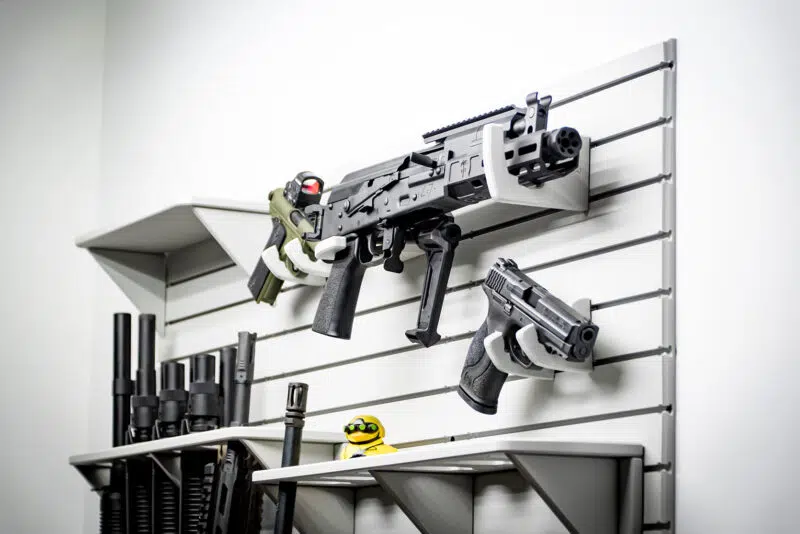 Grey Horizontal Rack