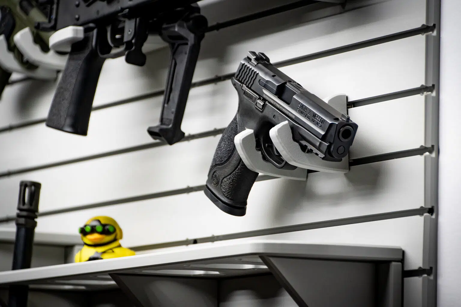 ModWall Grey Handgun Rack Grey Handgun Rack