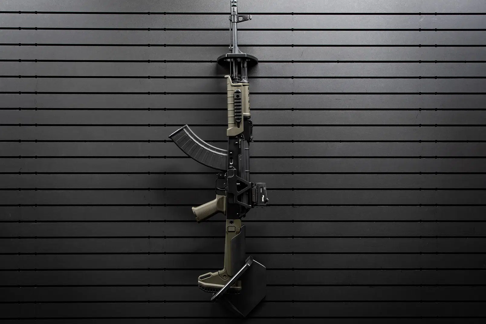 ModWall Vertical Sideways Rifle Rack Single Vertical Rifle Rack